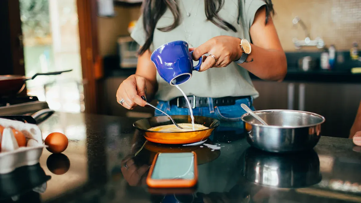 Everyday cooking with coconut cream powder